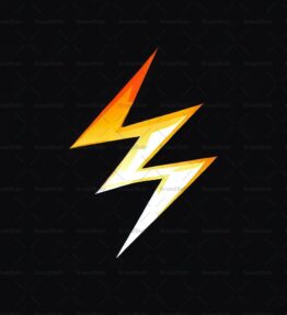 Energiegeladener Blitz